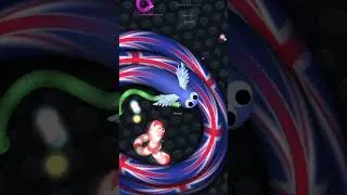 slither.io Most Beautiful Snake in slither #shorts #sliterio