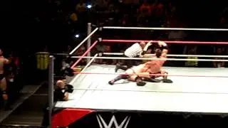 WWE Live Monterrey ** Chris Jericho vs King Barrett