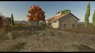 Farming Simulator 25 z mapy Monteriggioni