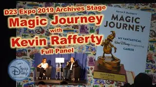 D23Expo | Archives Stage | Imagineer Kevin Rafferty | D23 Expo 2019 | Walt Disney World | Disneyland