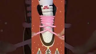 🎥 ASMR шнуровка: Travis Scott x Jordan Air Jordan 1 High OG TS #ASMR #Jordan1 #TravisScott #Poizon