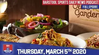 Hard Factor 3/5/20: Super Thursday, Coronavirus, Space Mountain, Dumb Scientists, Olive Garden Drama