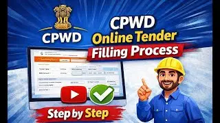 CPWD Tender Filling Process 2023-24 |