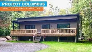 Columbus Containers Luxury Shalet in Quebec, Canada