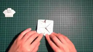 Mindfold origami - How to fold a Lotus