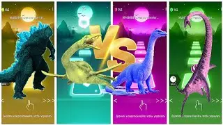 GODZILLA THE KING OF MONSTERS 👑🔥  |  Tiles Hop Epic Dance Remix 🎵 | Epic EDM Gameplay