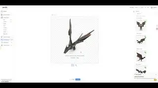✨Generated 3D Dragon Model from Game of Thrones on LartAI🐉