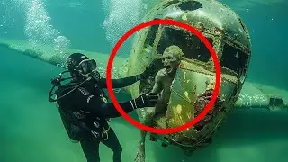 Глубоководному дайверу удалось запечатлеть то, что никто не должен был видеть