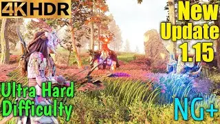 Skydrifer NG+ Horizon Forbidden West Update 1.15 Patch PS5 NG+ Ultra Hard Difficulty Gameplay 4K HDR