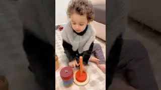 Baby stacking rings toy #stackingring #kidsvideo #toys