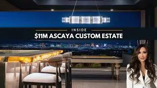 Las Vegas Luxury Home Tour | $15M Ascaya Modern Estate with Strip Views