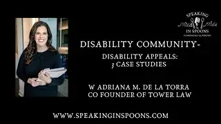 Disability Appeals : Three Appeals Case Studies