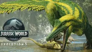 Chegou a NOVA DLC Wetlands - Libertando Dinossauros na Ilha - Jurassic World Evolution 3  - 07