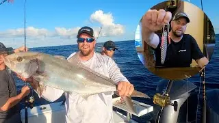 CATCHING AMBERJACKS With DYI Butterfly Jigs-  Making Jigs for Amberjacks For Half The Cost!!