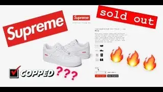 Supreme x Nike Air Force 1 Live Cop - Week 2 SS20