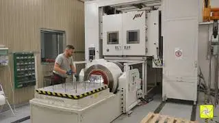 CENTROTECNICA slip table RT series, the fastest changing table operation