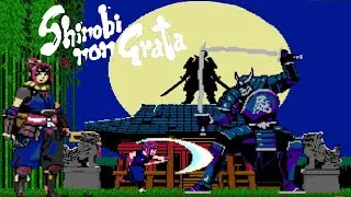 Shinobi Non Grata Demo Gameplay / 2D Retro Ninja Action Indie Game Steam PC - May 2023