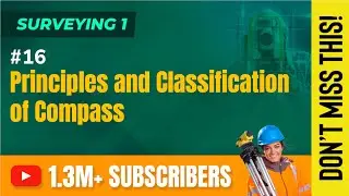 Principles and Classification of Compass - Measuring of Direction and Angles - Surveying 1