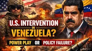US Intervention in Venezuela | Trump and Maduro Issue | Global Politics Official
