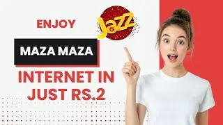 Enjoy internet in just 2 rupees | jazz internet package | Khani technical 