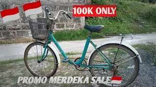 CIKAL BAKAL MINION, SEPEDA MINI PHOENIX UK 24 INCHI