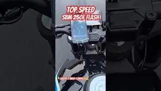 Top Speed SBM 250F Shineray Flash #shineray #250f #topspeed