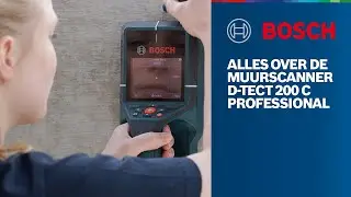 Alles over de muurscanner D-tect 200 C Professional