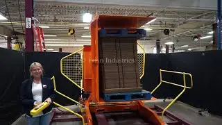 Premier Pallet Systems Pallet Inverter Demonstration