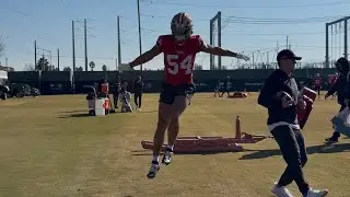 &ldquo;Dang, we look good.&rdquo; - Fred Warner on his return to the practice field 