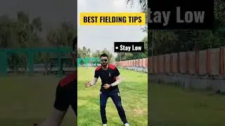 Best Fielding Tips🔥 How to Become a Brilliant Fielder ✅ #shorts #youtubeshorts #cricket