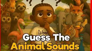 Guess The Animal Sounds For Kids -Woahzay 4k