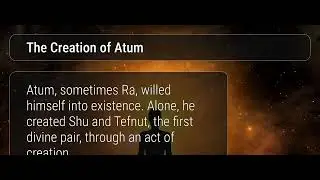 Mythic Origins of the gods