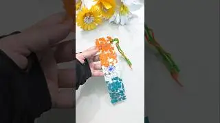 republic day special craft ideas/paper book mark #craft #papercraft #bookmark #kids #viral #shorts