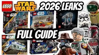 Утечка новой информации о наборе Lego Star Wars 2026: Мос Эйсли и «умные кубики»!
