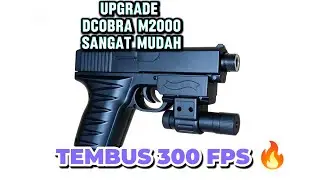 DCOBRA M2000 UPGRADE FPS POWER + HOP UP BLACK MAMBA AIRSOFT TOYS