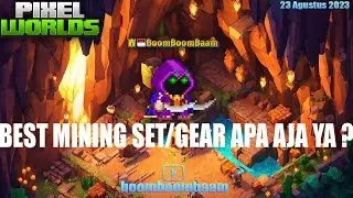Pixel Worlds Road to Full Set Mining #2 | BoomBoomBaam | boomosuke