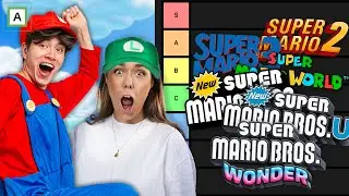 Vi Rangerte Alle 2D Mario Spillene! (Nesten Alle Hehe)