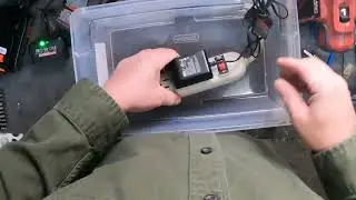 Life Hack Cleaning Up Your Power Tool Battery Chargers Wires Everywhere!