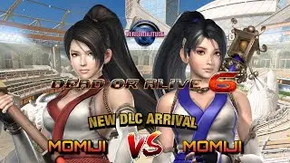 DEAD OR ALIVE 6: NEW DLC ARRIVAL!!!! MOMIJI VS MOMIJI ONLINE RANKED BATTLE