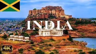 VOLANDO SOBRE INDIA 4K | Incre&iacute;ble paisaje natural hermoso con m&uacute;sica relajante | V&Iacute;DEO 4K UHD