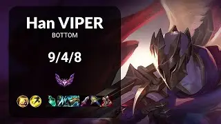 Han Viper Jhin vs Draven BOTTOM - KR  Patch 14.15