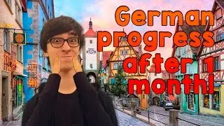 German Progress After 1 Month of Learning