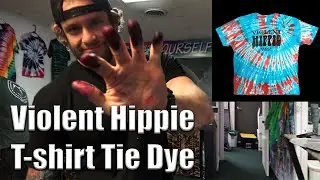 Smashin' Vlog Ep #14: How to Tie Dye T-shirts (Breast Cancer Awareness Edition)
