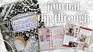 journal flipthrough | a6 ring binder journal