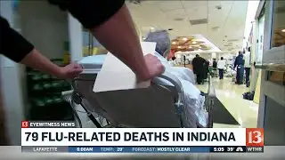 Flu deaths in Indiana rise to 79
