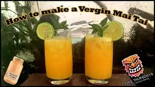 How to Make a Refreshing Virgin Mai Tai | Alcohol-Free Tiki Cocktail