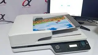 HP ScanJet Pro 3500 f1 ทดสอบการทำงานเครื่องสแกน
