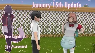 New Voicelines & Accessories and More! | Yandere Simulator Update 01/15/26