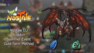 Nostale EU : Roddyn : Summer Event Gold Farm Method !