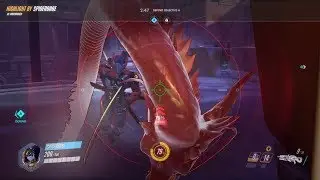 [Overwatch] Widowmaker - GENJI TRIED TO SOLO ULT ME